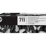 HP 711 Testina di stampa originale + confezione da 4 cartucce d'inchiostro - C1Q10A