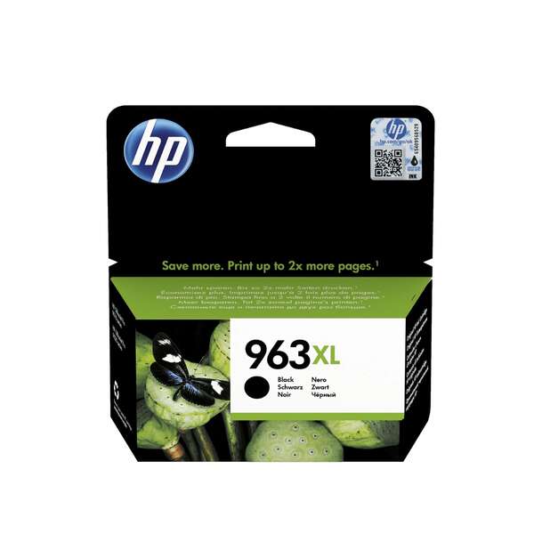 Cartuccia d'inchiostro originale HP 963XL nera - 3JA30AE Cartuccia d'inchiostro originale HP 963XL nera - 3JA30AE
