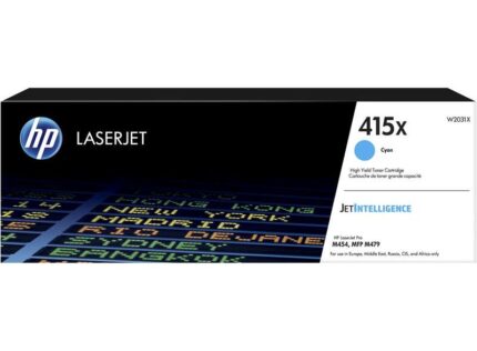 Cartuccia toner originale HP W2031X ciano - 415X