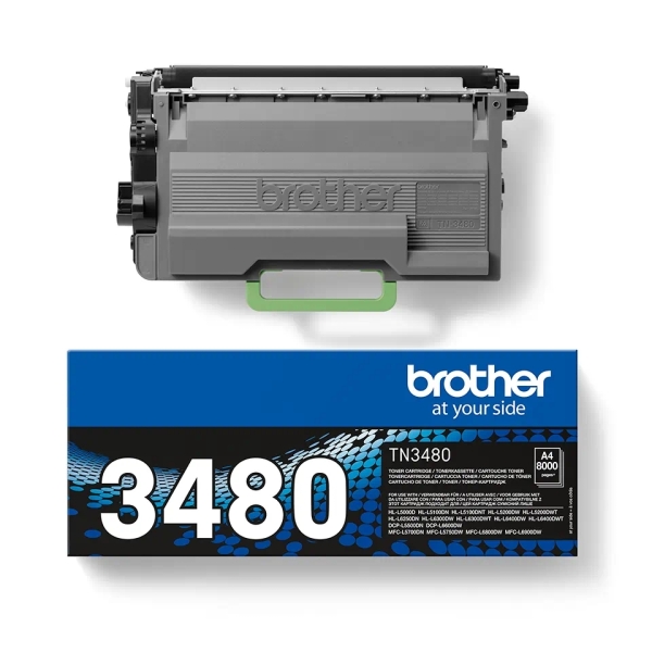 Brother TN3480 Nero Cartuccia toner originale Brother TN3480 Nero Cartuccia toner originale