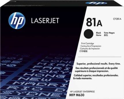 HP CF281A Nero Cartuccia toner originale - 81A