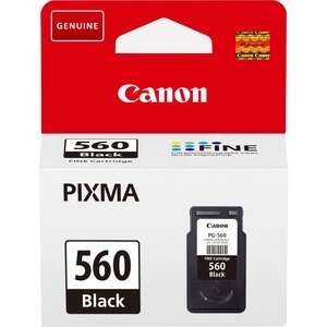 Canon PG560 Nero Cartuccia d'inchiostro originale - 3713C001 Canon PG560 Nero Cartuccia d'inchiostro originale - 3713C001