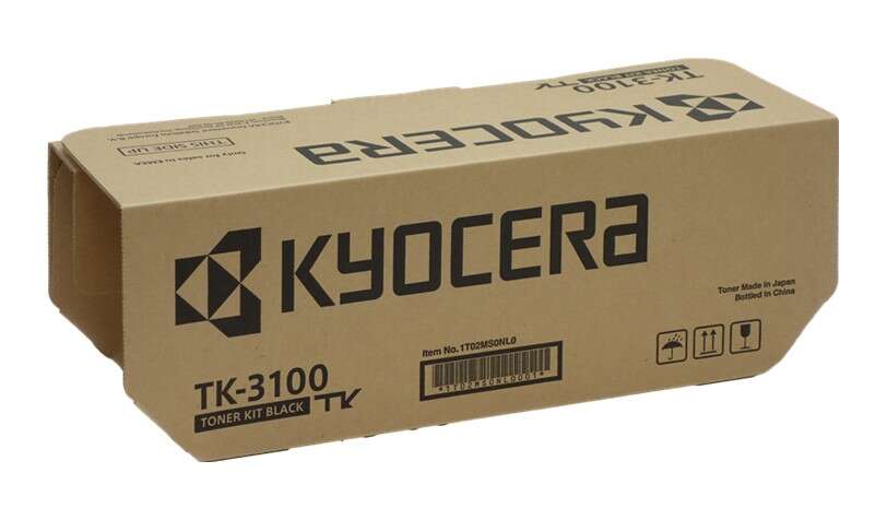 Kyocera TK3100 Nero Cartuccia toner originale - 1T02MS0NL0 Kyocera TK3100 Nero Cartuccia toner originale - 1T02MS0NL0
