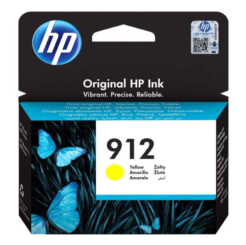 Cartuccia d'inchiostro originale HP 912 giallo - 3YL79AE Cartuccia d'inchiostro originale HP 912 giallo - 3YL79AE
