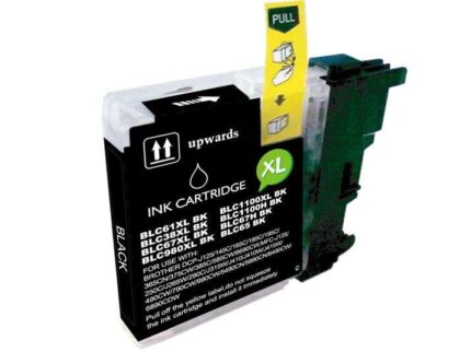 BULK - Brother LC980XL/LC1100XL/LC985XL Nero Cartuccia d'inchiostro generica - Sostituisce LC980BK/LC1100BK/LC985BK
