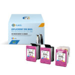 G&G HP 304XL Color Pack de 3 Cartuchos de Tinta Remanufacturados - Eco Saver - Muestra Nivel de Tinta - Reemplaza N9K07AE/N9K05AE/B7RT9AE/B7RT6AE