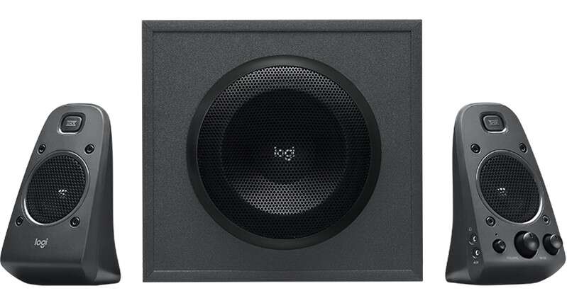 Logitech Z625 Altoparlanti 2.1 THX 140W - Subwoofer 260W - 2 ingressi jack da 3 Logitech Z625 Altoparlanti 2.1 THX 140W - Subwoofer 260W - 2 ingressi jack da 3