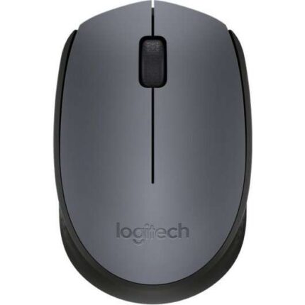 Logitech M170 Mouse wireless 1000 dpi - 3 pulsanti - Utilizzo ambidestro - Colore grigio/nero