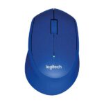 Logitech M330 Silent Plus Mouse wireless 1000 dpi - Silenzioso - 3 pulsanti - Per destrimani - Colore blu