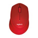 Logitech M330 Silent Plus Mouse wireless 1000 dpi - Silenzioso - 3 pulsanti - Per destrimani - Colore rosso