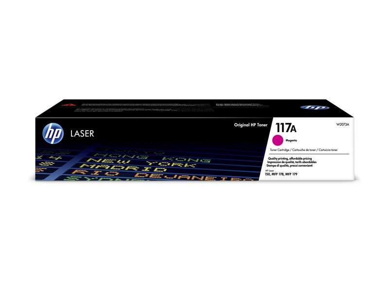 Cartuccia toner originale HP W2073A magenta - 117A Cartuccia toner originale HP W2073A magenta - 117A