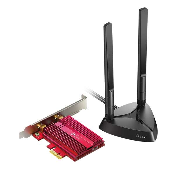 TP-Link Adattatore PCIe AX3000 Wi-Fi 6 Bluetooth 5.0 TP-Link Adattatore PCIe AX3000 Wi-Fi 6 Bluetooth 5.0