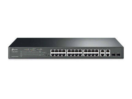 TP-Link JetStream Switch Smart PoE+ - 24 porte 10/100 Mbps e 4 porte Gigabit
