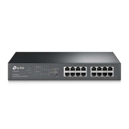 Switch Easy Smart TP-Link - 16 porte Gigabit con 8 porte PoE+
