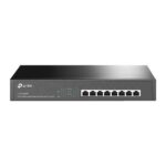 Switch TP-Link  Da tavolo - 8 porte Gigabit con PoE+  - Montaggio su rack