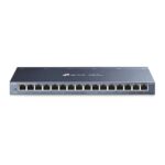 Switch TP-Link a 16 porte Gigabit non gestibile - Tecnologia verde - Controllo del flusso - Plug & Play