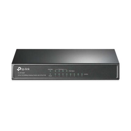 Switch PoE da tavolo TP-Link con 8 porte a 10/100 Mbps
