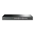 TP-Link Omada Switch Smart Gigabit JetStream - 24 porte PoE+ - 4 slot SFP - Montaggio su rack