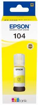 Epson 104 Giallo Bottiglia di inchiostro originale - C13T00P440
