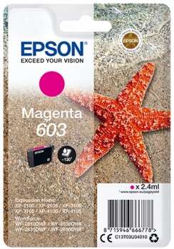 Epson 603 Cartuccia d'inchiostro magenta originale - C13T03U34010
