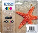Epson 603 Confezione da 4 cartucce d'inchiostro originali - C13T03U64010