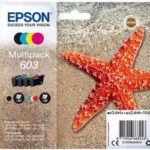 Epson 603 Confezione da 4 cartucce d'inchiostro originali - C13T03U64010