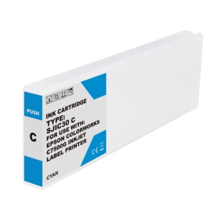 Epson SJIC30P Ciano Cartuccia d'inchiostro pigmentato generica - Sostituisce C33S020640/SJIC30P(C)