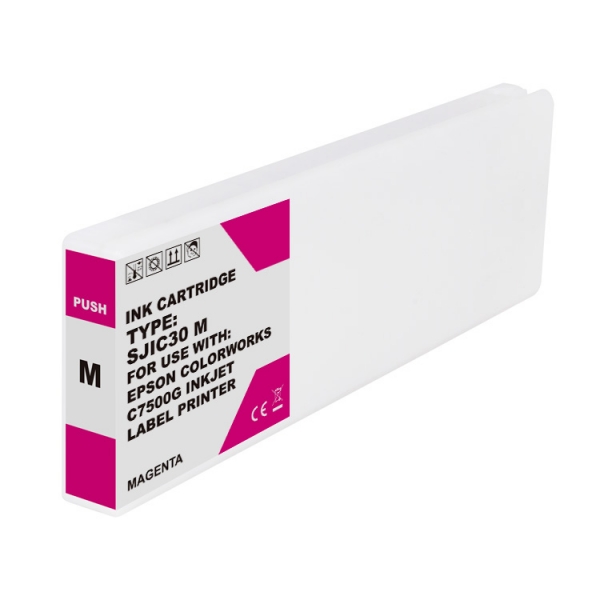 Epson SJIC30P Magenta Cartuccia d'inchiostro pigmentato generica - Sostituisce C33S020641/SJIC30P(M) Epson SJIC30P Magenta Cartuccia d'inchiostro pigmentato generica - Sostituisce C33S020641/SJIC30P(M)
