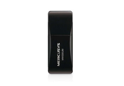 Mercusys N300 Mini adattatore wireless USB 2.0 - Fino a 300Mbps - Colore nero