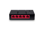 Mercusys Switch 5 porte Gigabit RJ45 10/100/1000Mbps - Design compatto - Plug & Play - Tecnologia verde