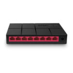 Mercusys Switch 8 porte Gigabit RJ45 10/100/1000Mbps - Design compatto - Plug & Play - Tecnologia verde