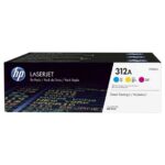 HP CF440AM Confezione da 3 cartucce toner originali - 312A