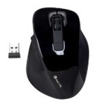 NGS Bow Mouse wireless USB 1600 dpi - 4 pulsanti - Per destrimani - Colore nero