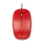 NGS Flame Mouse USB 1000 dpi - 3 pulsanti - Ambidestro - Colore rosso