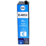 Epson T40D2 Ciano Cartuccia d'inchiostro pigmentato generica - Sostituisce C13T40D240/C13T40C240