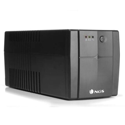 NGS Fortress 1500 V2 UPS 1200VA UPS 720W - Tecnologia Off Line - Funzione AVR - 4x Schukos - Protezione da sovraccarichi e cortocircuiti