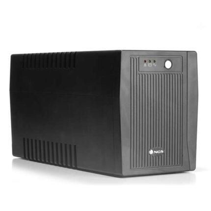 NGS Fortress 2000 V2 SAI 1500VA UPS 900W - Tecnologia Off Line - Funzione AVR - 4x Schukos - Protezione da sovraccarichi e cortocircuiti