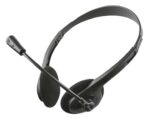 Trust Primo Chat Cuffie con microfono - Controllo del volume - Archetto regolabile - Jack da 3