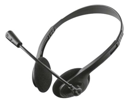 Trust Primo Chat Cuffie con microfono - Controllo del volume - Archetto regolabile - Jack da 3