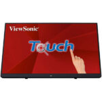 Monitor touchscreen LED ViewSonic da 22" IPS Full HD 1080p - Risposta 14 ms - USB 3.0