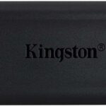 Kingston DataTraveler Exodia Memoria USB 256 GB - USB 3.2 Gen 1 - Con cappuccio - Gancio per portachiavi - Colore nero (pendrive)