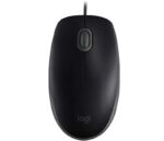 Logitech B110 Silent Mouse USB 1000 dpi - 3 pulsanti - Silenzioso - Ambidestro - Cavo da 1,80 m - Colore nero - immagine 4