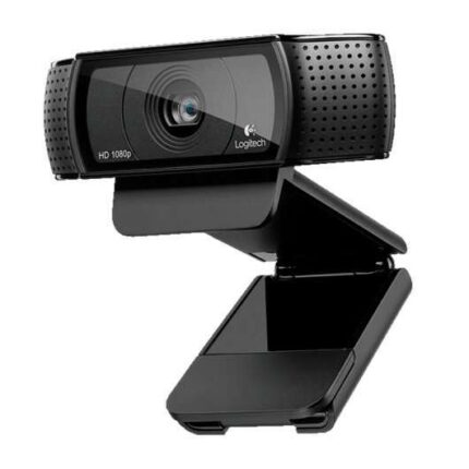 Logitech C920 Webcam HD Pro 1080p - USB 2.0 - Microfoni integrati - Messa a fuoco automatica - Cavo da 1