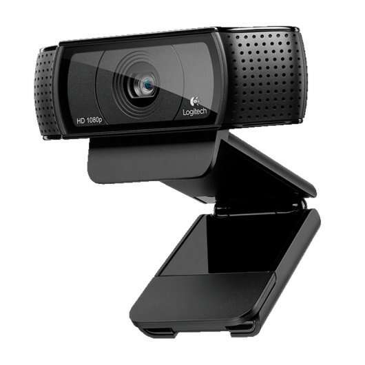 Logitech C920 Webcam HD Pro 1080p - USB 2.0 - Microfoni integrati - Messa a fuoco automatica - Cavo da 1 Logitech C920 Webcam HD Pro 1080p - USB 2.0 - Microfoni integrati - Messa a fuoco automatica - Cavo da 1