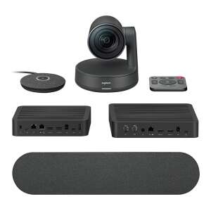 Logitech Rally Kit per videoconferenze Telecamera PTZ Ultra HD 4K USB-C 3.0 - Altoparlante con cancellazione dell'eco - Microfono con portata fino a 4