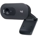 Logitech C505 Webcam HD 720p USB - Microfono a lungo raggio - Campo visivo diagonale di 60° - Messa a fuoco fissa - Cavo da 2 m - Colore nero