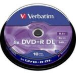 Verbatim DVD+R doppio strato 8x 8