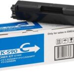 Kyocera TK590 Ciano Cartuccia toner originale - 1T02KVCNL0/TK590C