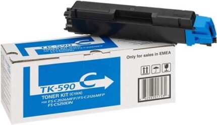 Kyocera TK590 Ciano Cartuccia toner originale - 1T02KVCNL0/TK590C