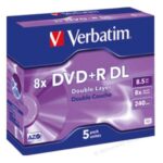 Verbatim DVD+R doppio strato 8x 8